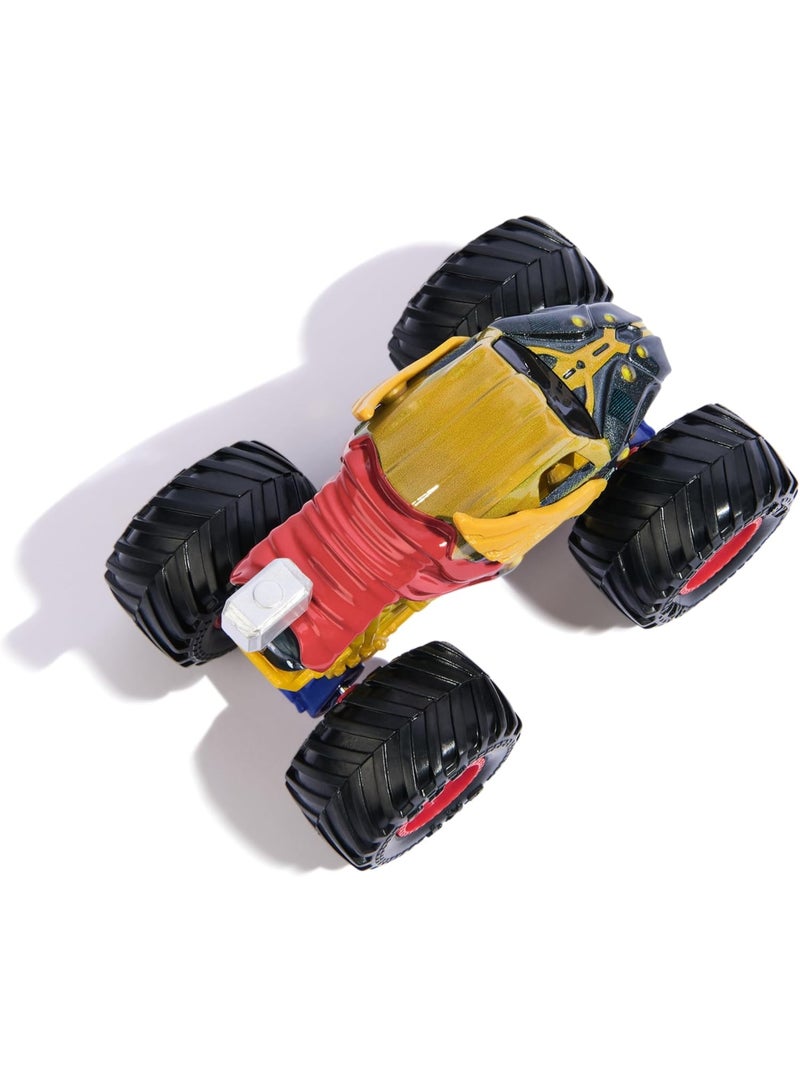 Monster Jam, Marvel Official Thor Monster Truck, Die-Cast Vehicle, 1:64 Scale, Super Hero Kids Toys for Boys Ages 3 and up - Image 3